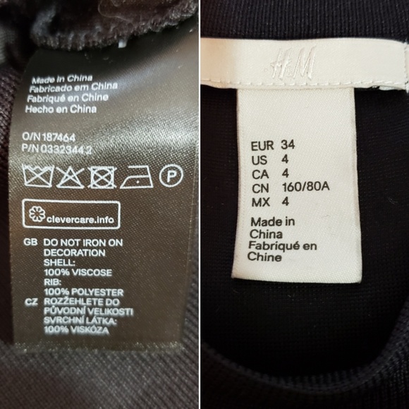 H&M Premium Collection Tassel Sequins Mockneck top - Picture 8 of 8